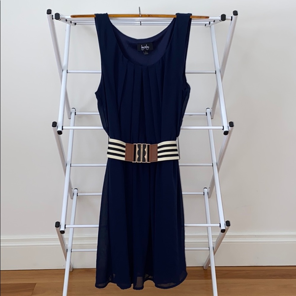 Women’s Navy Blue knee length dress